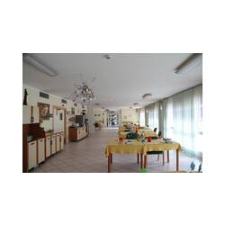 La sala da pranzo