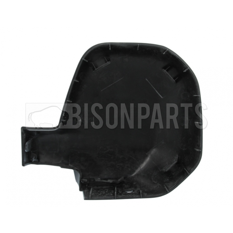 BLACK WING MIRROR BACK COVER DRIVERS SIDE RH