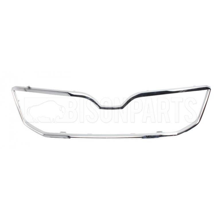 RADIATOR BUMPER GRILLE BLACK COMPLETE WITH CHROME TRIM