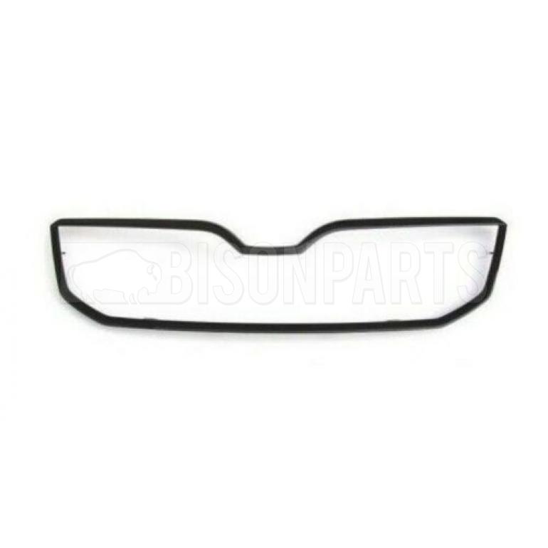 RADIATOR BUMPER GRILLE BLACK COMPLETE WITH BLACK TRIM