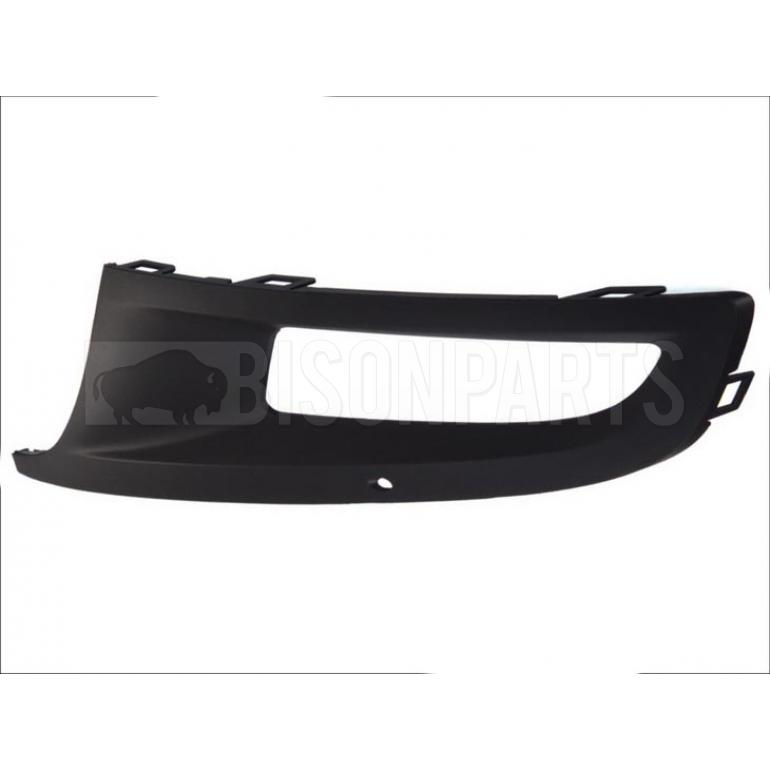 FRONT BUMPER UPPER GRILL WITH FOG LAMP SURROUND KIT (CHROME TRIM)