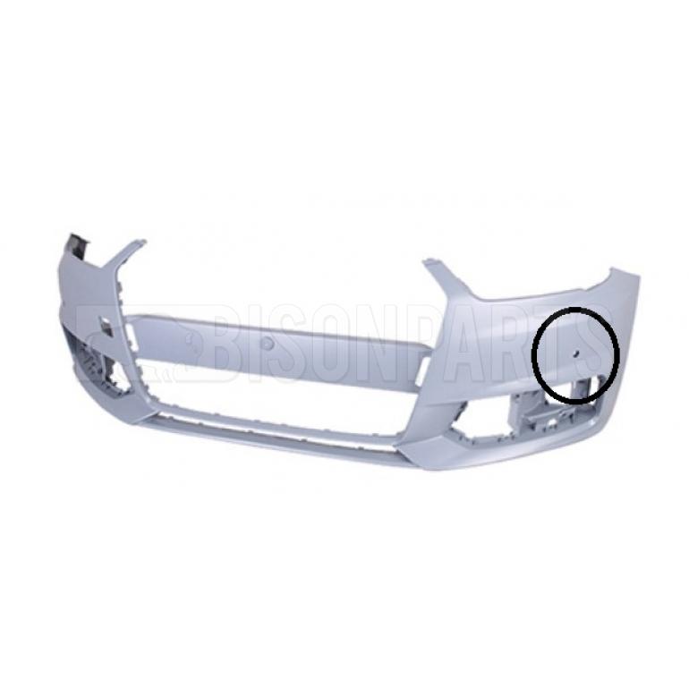 FRONT BUMPER WITH SENSOR HOLES W/O WASHER JET HOLES