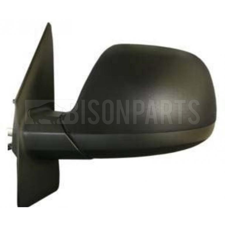 COMPLETE MIRROR (MANUAL) PASSENGER SIDE LH BLACK