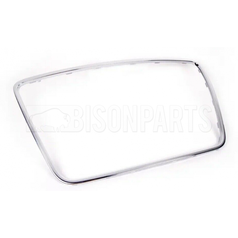 FRONT BUMPER CENTER GRILL CHROME SURROUND FRAME