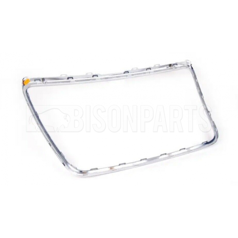 FRONT BUMPER CENTER GRILL CHROME SURROUND FRAME