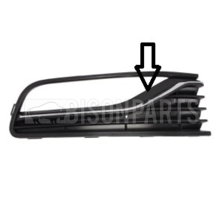FRONT BUMPER FOG LIGHT GRILL (CHROME) RH & LH