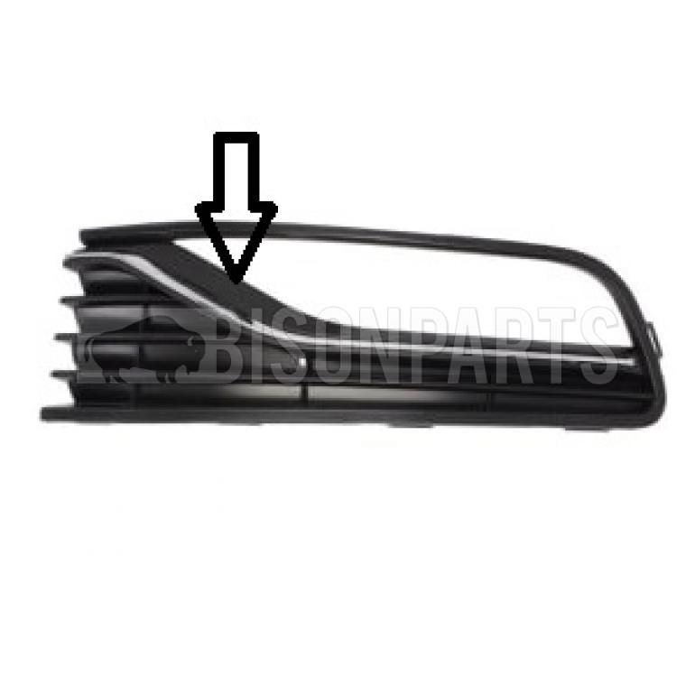 FRONT BUMPER FOG LIGHT GRILL (CHROME) RH & LH