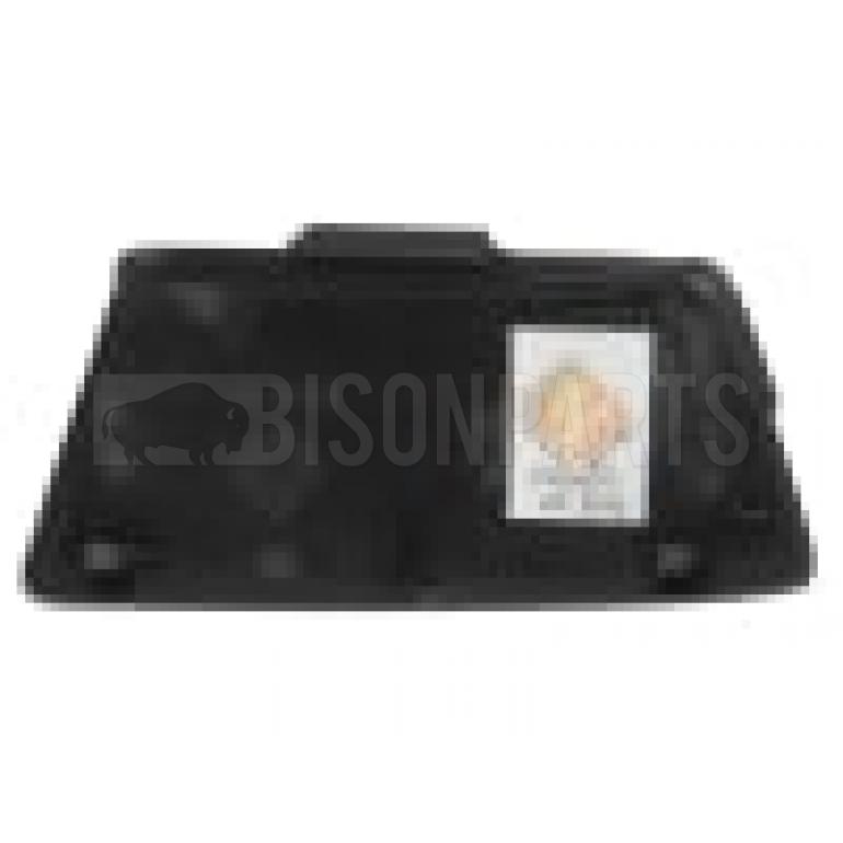 FRONT BUMPER TOW EYE COVER (PRIMED)