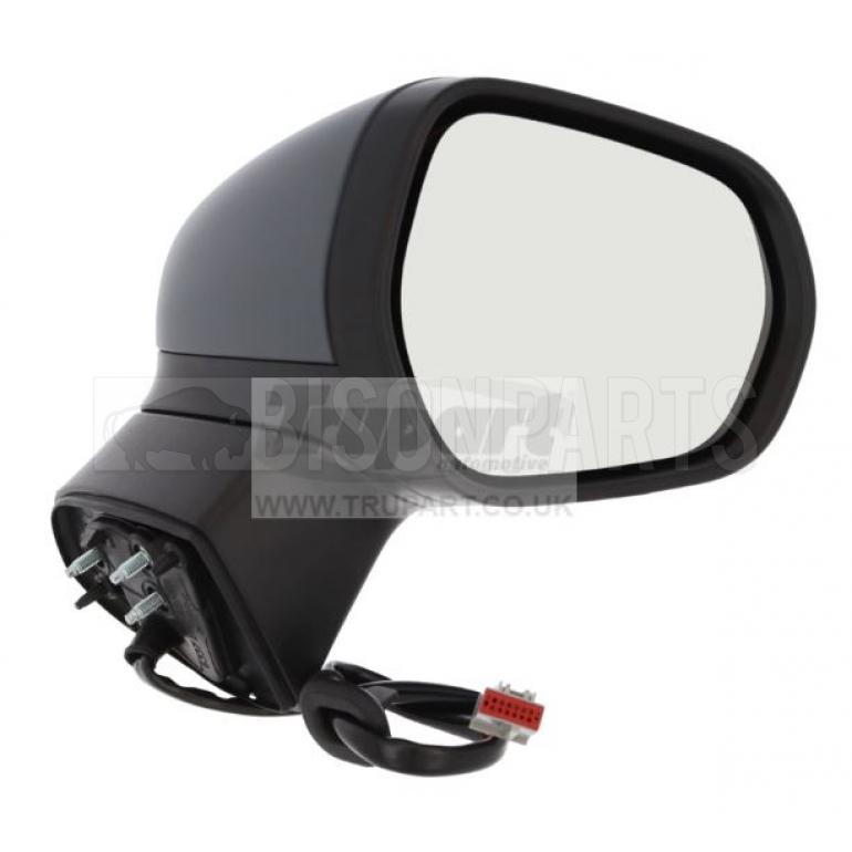 PRIMED ELECTRIC ADJUST HEATED MIRROR HEAD DRIVER SIDE RH