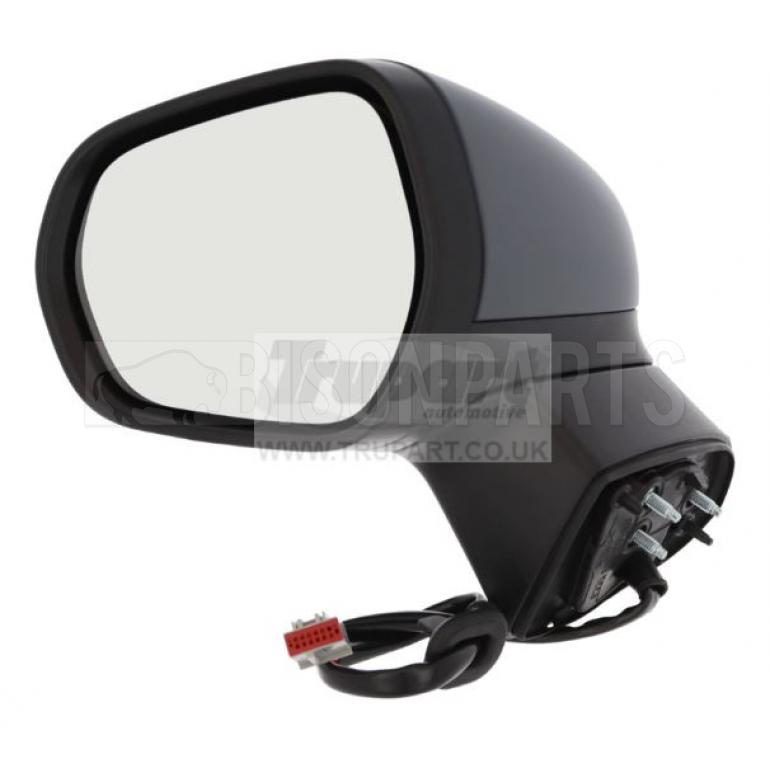 PRIMED ELECTRIC ADJUST HEATED MIRROR HEAD PASSENGER SIDE LH