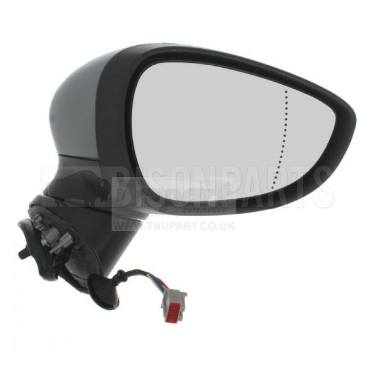 PRIMED ELECTRIC ADJUST HEATED MIRROR HEAD DRIVER SIDE RH