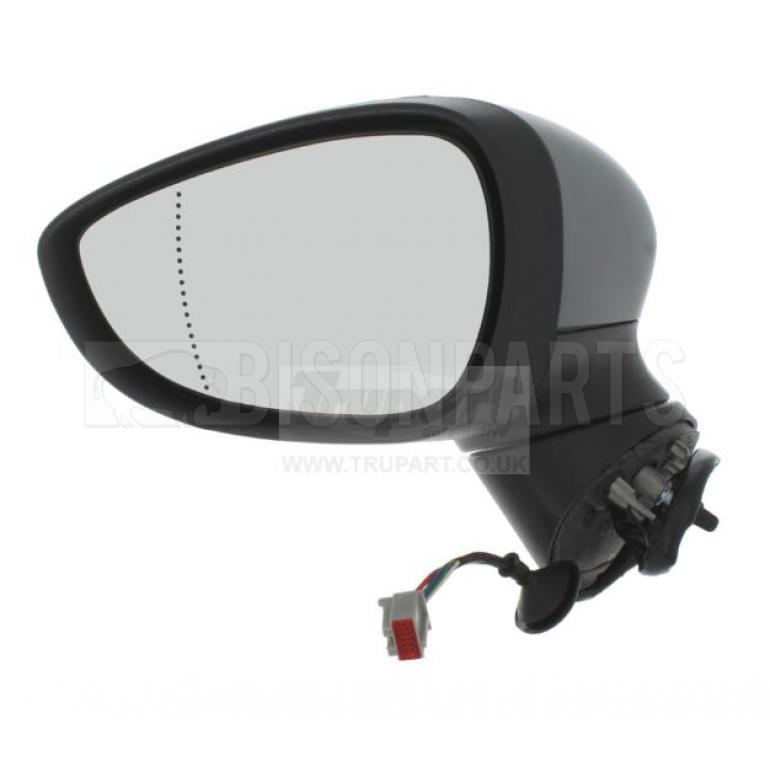 PRIMED ELECTRIC ADJUST HEATED MIRROR HEAD PASSENGER SIDE LH