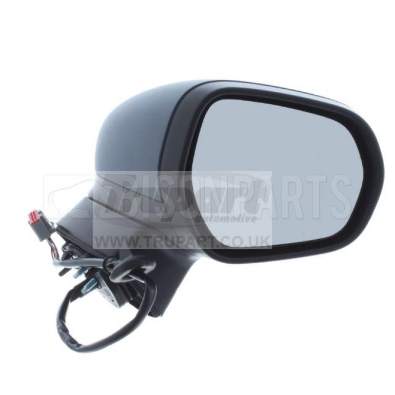 PRIMED ELECTRIC ADJUST HEATED MIRROR HEAD DRIVER SIDE RH