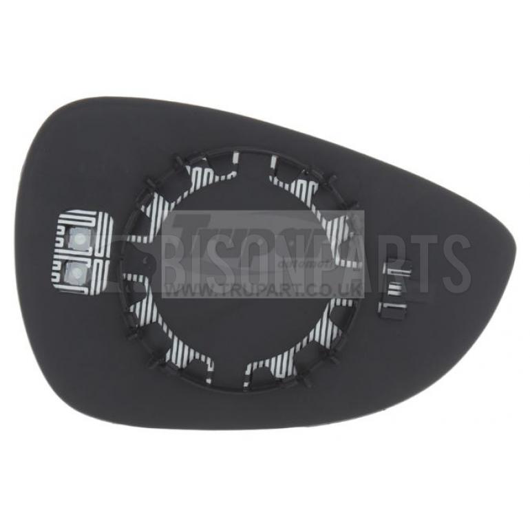 HEATED MIRROR GLASS PASSENGER SIDE LH 