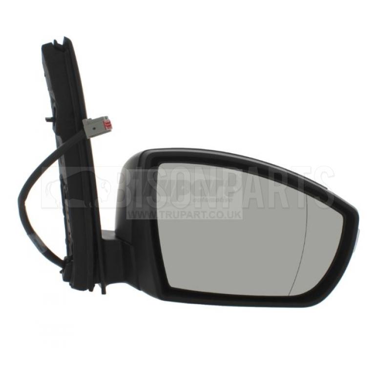 PRIMED ELECTRIC ADJUST HEATED MIRROR HEAD DRIVER SIDE RH