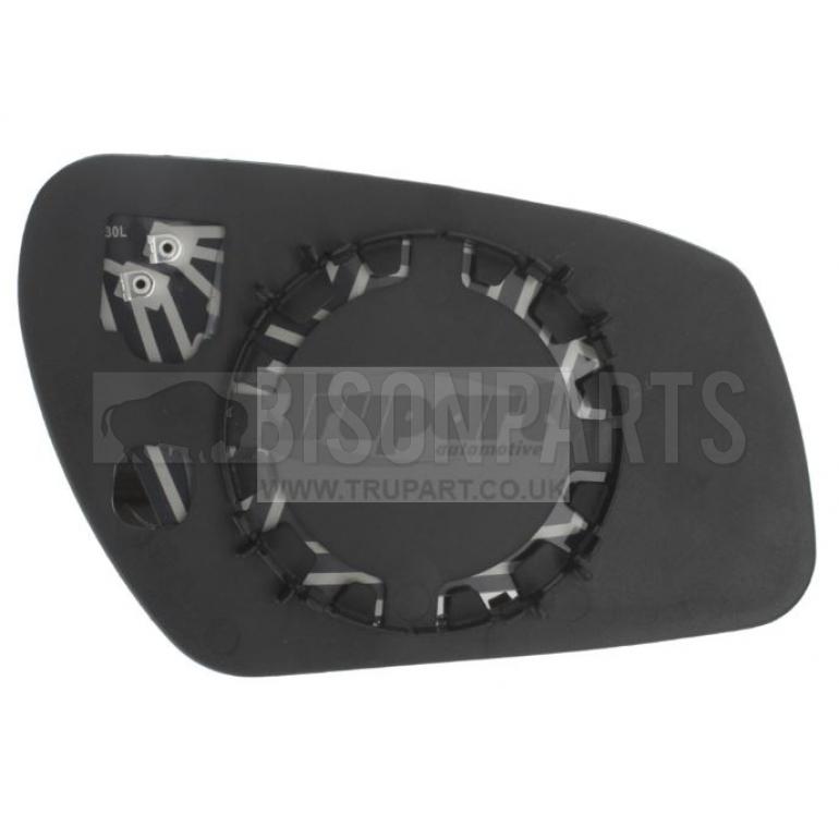 HEATED MIRROR GLASS PASSENGER SIDE LH 