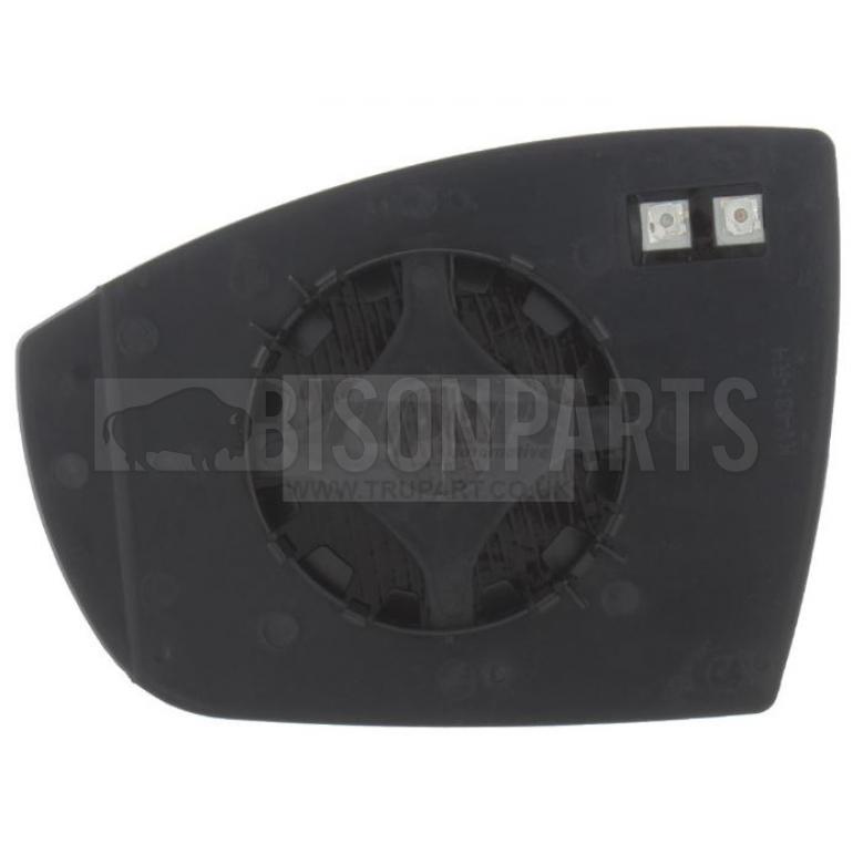 HEATED MIRROR GLASS DRIVER SIDE RH 