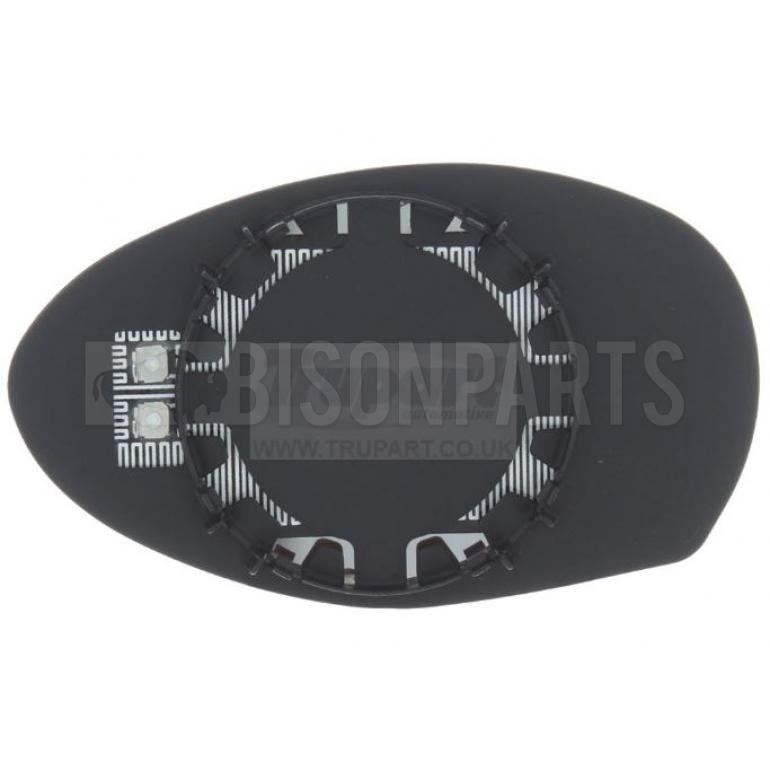 HEATED MIRROR GLASS DRIVER SIDE RH 