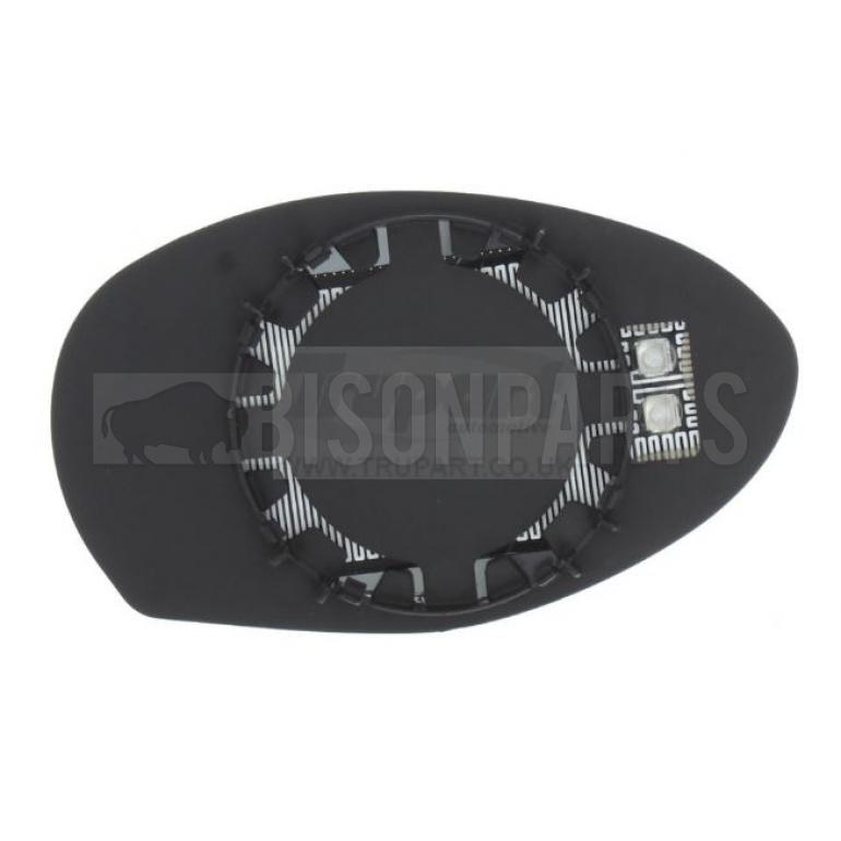 HEATED MIRROR GLASS PASSENGER SIDE LH 