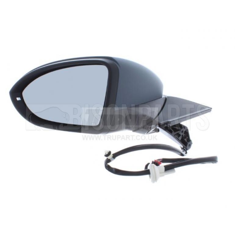 PRIMED ELECTRIC ADJUST HEATED MIRROR HEAD PASSENGER SIDE LH