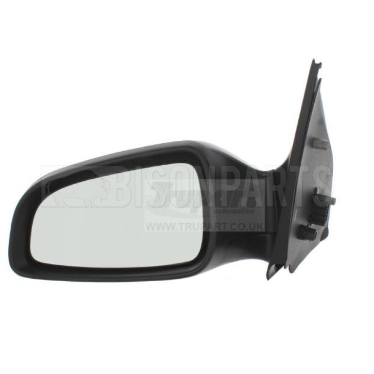 BLACK ELECTRIC ADJUST HEATED MIRROR HEAD PASSENGER SIDE LH