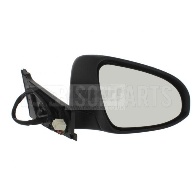 PRIMED ELECTRIC ADJUST HEATED MIRROR HEAD DRIVER SIDE RH