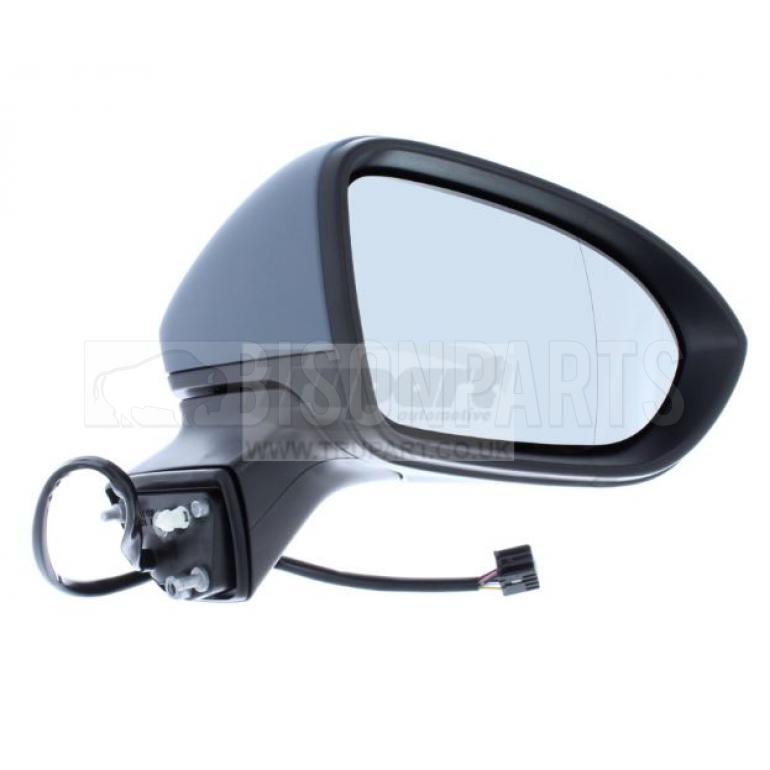 PRIMED ELECTRIC ADJUST HEATED MIRROR HEAD DRIVER SIDE RH