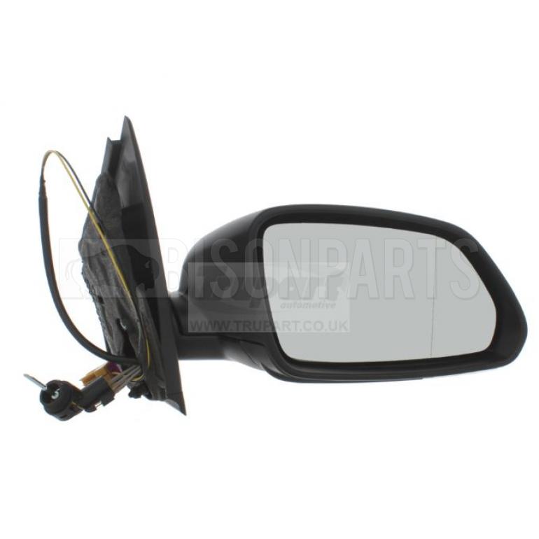 BLACK TEXTURED CABLE ADJUST MIRROR HEAD DRIVER SIDE RH