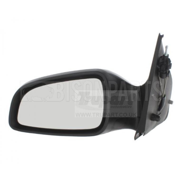 BLACK TEXTURED CABLE ADJUST MIRROR HEAD PASSENGER SIDE LH