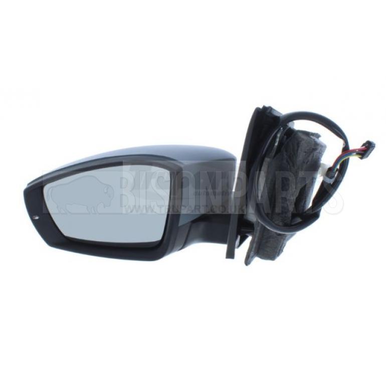 PRIMED ELECTRIC ADJUST HEATED MIRROR HEAD PASSENGER SIDE LH