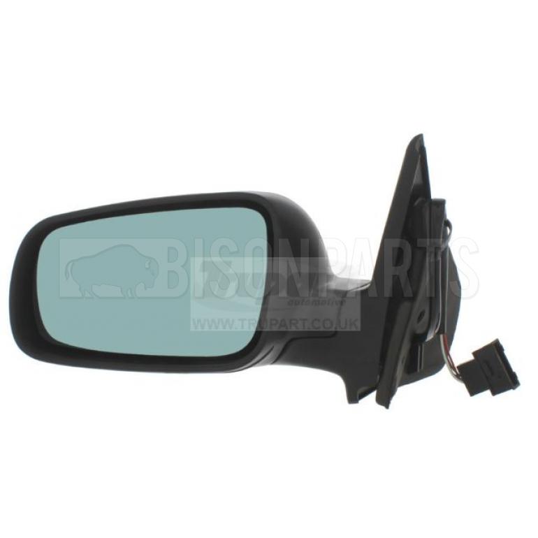 BLACK ELECTRIC ADJUST HEATED MIRROR HEAD PASSENGER SIDE LH