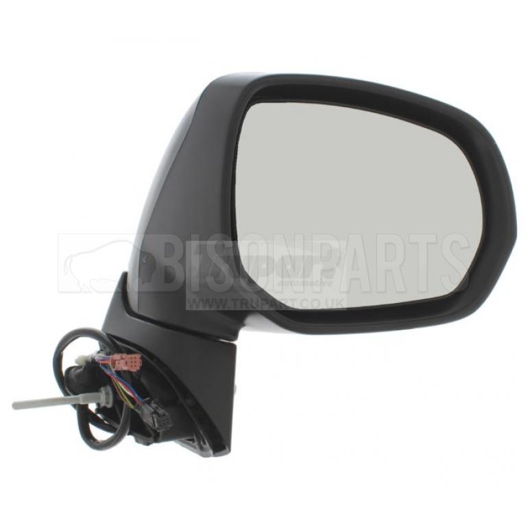 PRIMED ELECTRIC ADJUST POWER FOLD HEATED MIRROR HEAD DRIVER SIDE RH