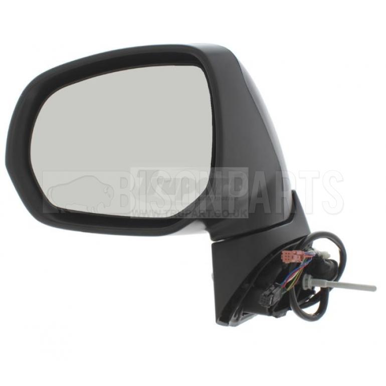 PRIMED ELECTRIC ADJUST POWER FOLD HEATED MIRROR HEAD PASSENGER SIDE LH