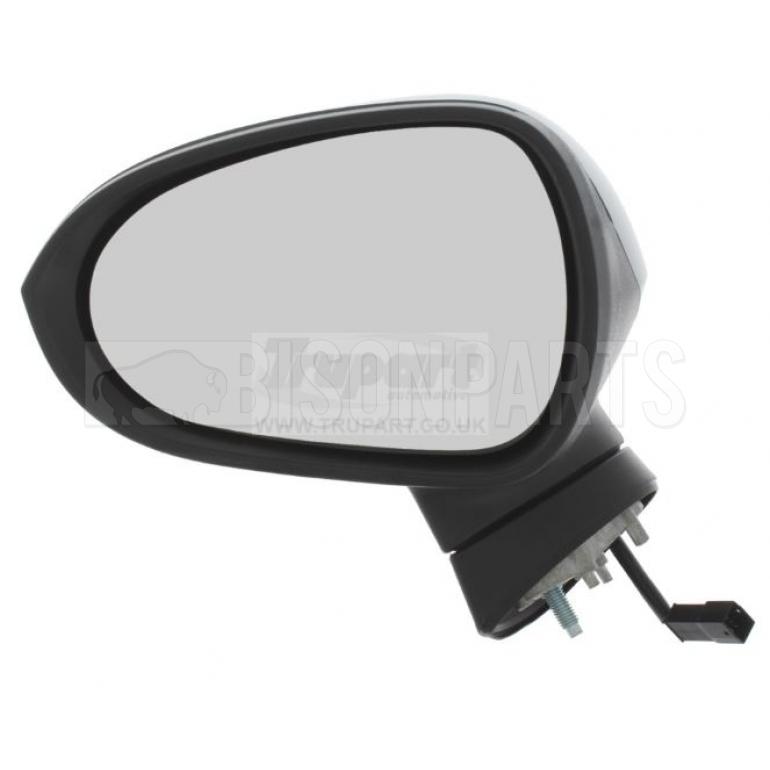 PRIMED ELECTRIC ADJUST HEATED MIRROR HEAD PASSENGER SIDE LH