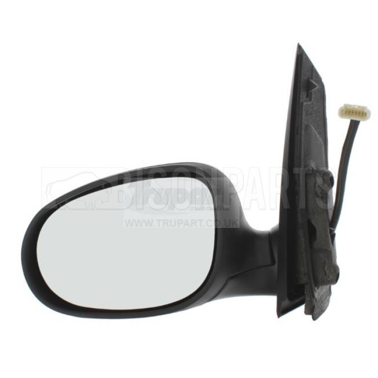 PRIMED ELECTRIC ADJUST HEATED MIRROR HEAD PASSENGER SIDE LH