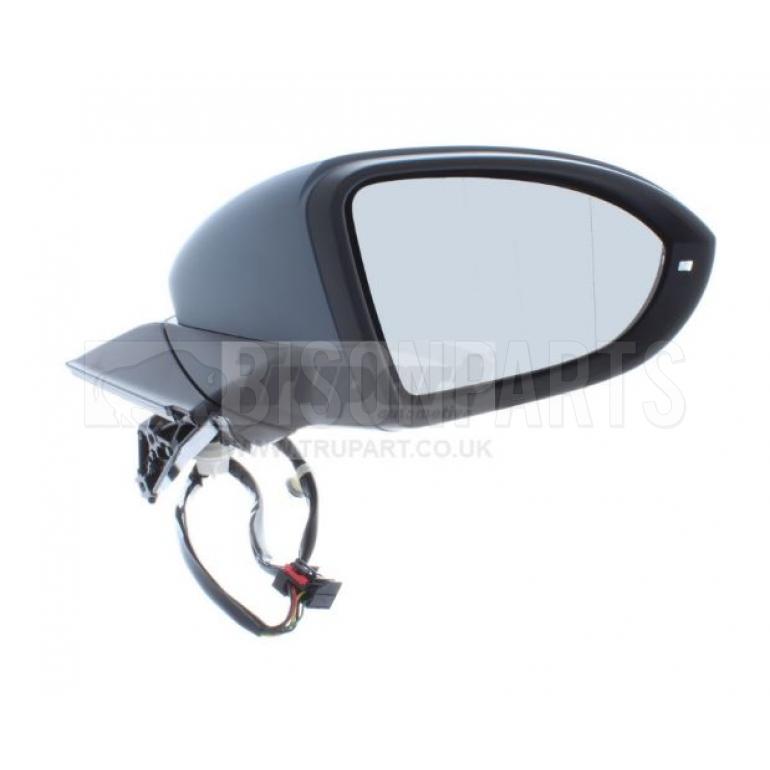 PRIMED ELECTRIC ADJUST HEATED MIRROR HEAD DRIVER SIDE RH