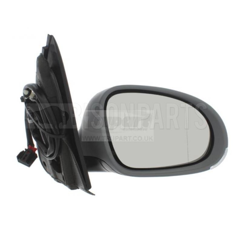 PRIMED ELECTRIC ADJUST HEATED MIRROR HEAD DRIVER SIDE RH