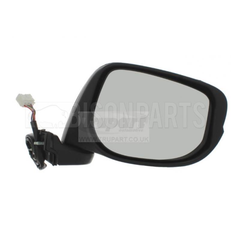 PRIMED ELECTRIC ADJUST POWER FOLDING NON-HEATED MIRROR HEAD DRIVER SIDE RH