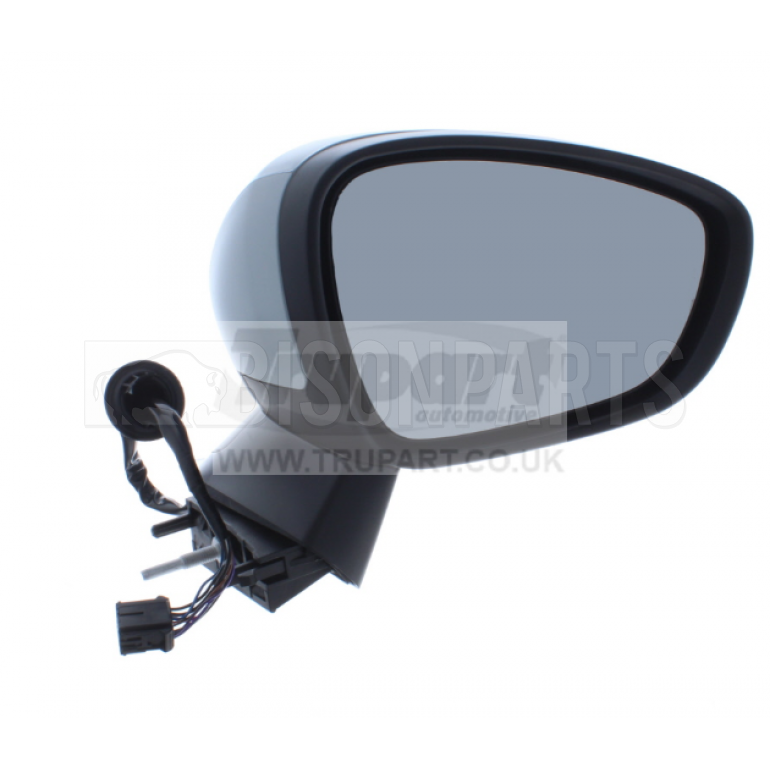 PRIMED ELECTRIC ADJUST HEATED MIRROR HEAD DRIVER SIDE RH