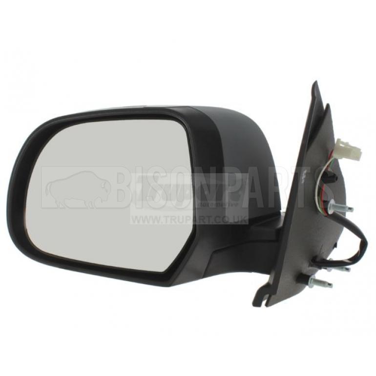 BLACK ELECTRIC ADJUST NON-HEATED MIRROR HEAD PASSENGER SIDE LH