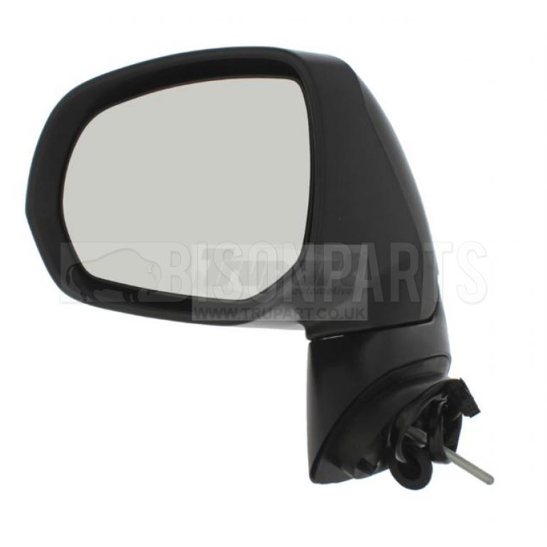 BLACK ELECTRIC ADJUST NON-HEATED MIRROR HEAD PASSENGER SIDE LH