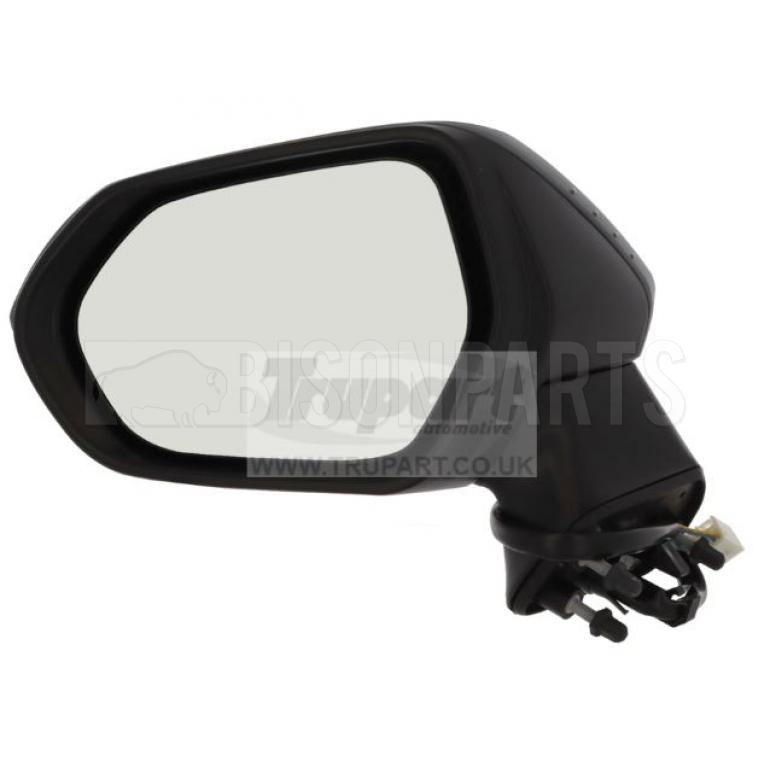 PRIMED ELECTRIC ADJUST HEATED MIRROR HEAD PASSENGER SIDE LH