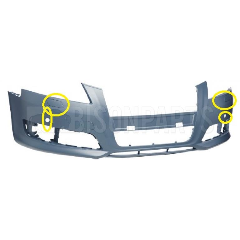 FRONT BUMPER (PRIMED) WITH LAMP WASH & 2 PDC HOLES (NOT S LINE)