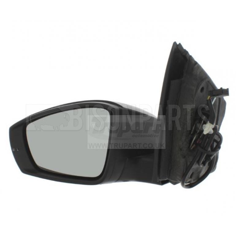 BLACK TEXTURED CABLE ADJUST MIRROR HEAD PASSENGER SIDE LH