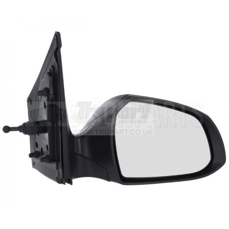BLACK TEXTURED CABLE ADJUST MIRROR HEAD DRIVER SIDE RH