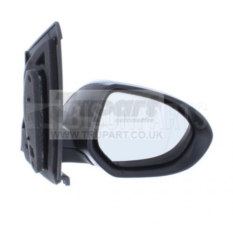 BLACK ELECTRIC ADJUST NON-HEATED MIRROR HEAD DRIVER SIDE RH