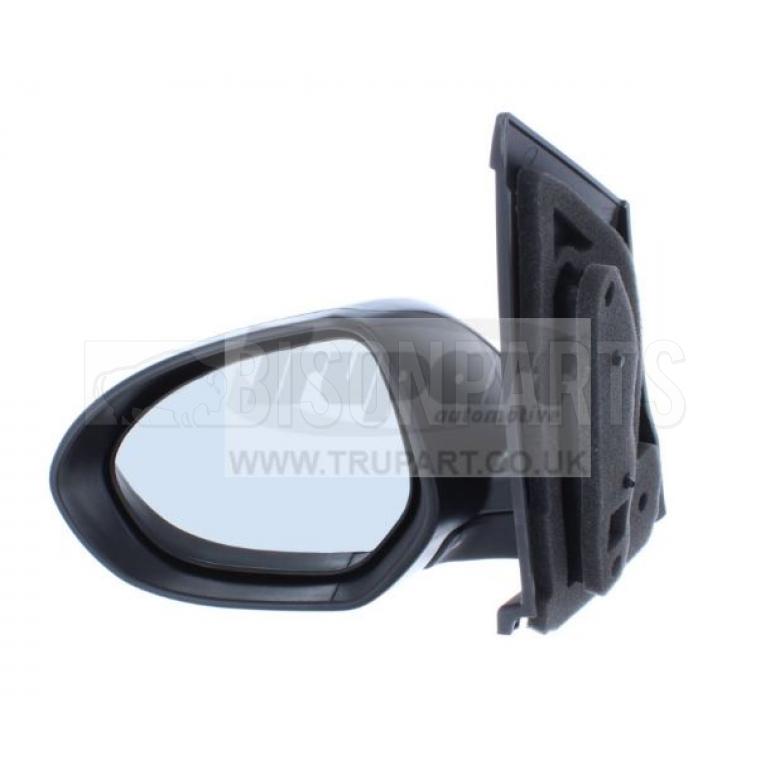 BLACK ELECTRIC ADJUST NON-HEATED MIRROR HEAD PASSENGER SIDE LH