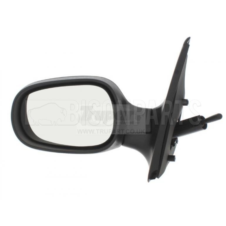 BLACK TEXTURED CABLE ADJUST MIRROR HEAD PASSENGER SIDE LH