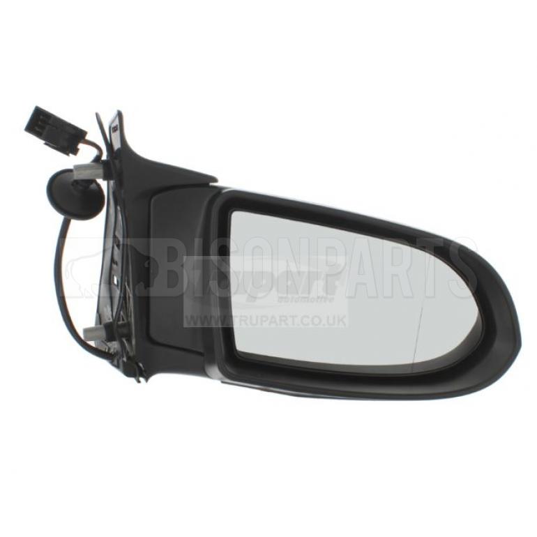 BLACK TEXTURED ELECTRIC ADJUST HEATED MIRROR HEAD DRIVER SIDE RH