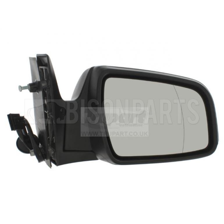 PRIMED 5 PIN ELECTRIC ADJUST HEATED MIRROR HEAD DRIVER SIDE RH